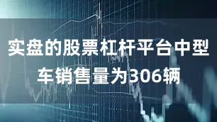 实盘的股票杠杆平台中型车销售量为306辆