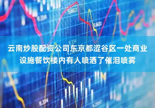 云南炒股配资公司东京都涩谷区一处商业设施餐饮楼内有人喷洒了催泪喷雾